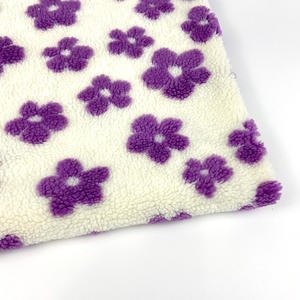 Vải Lông Cừu Sherpa 2022 Polyester Bán Chạy 100 Vải Dệt Kim Hàng May Mặc - Product Image 2