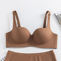 Sujetador de una pieza con copas pequeñas para mujer, push-up, ajustable, antideslizante, para sujetar el busto - Product Image 6