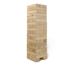 Blocchi impilabili economici all'ingrosso Tumble Tower Blocks Tumble Tower Stacking Wood Block Game - Product Image 3