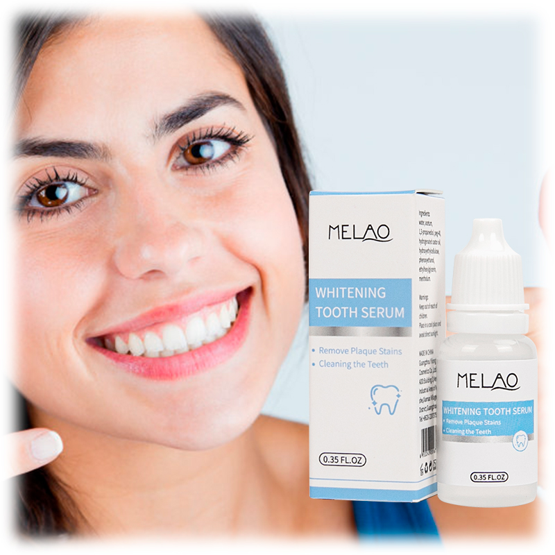 Private Label Teeth Brightening 10ml Teeth Whitening Serum Effect Remove Plaque Stain Oral Cleanser