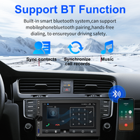 F133 Portable 7 pouces PND voiture moniteur Android Radio GPS pour Bluetooth DSP caractéristiques carte SD tableau de bord intelligent tableau de bord sans fil