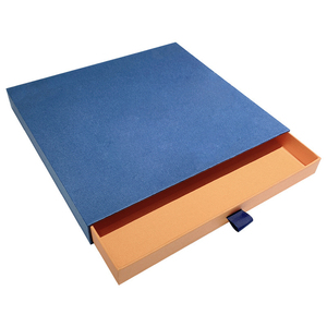 Wholesale Luxury Rigid Cardboard Slide Drawer Paper <b>Box</b> with UV Coating and Embossing Customizable Design for Jewels Packing - Product Image 5