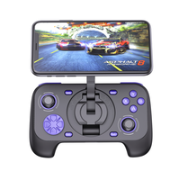 Manette de jeu mobile portable en gros avec support de téléphone magnétique réglable pour la lecture en mode paysage et portrait