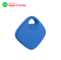 Traceur intelligent portable avec anneau de suspension, certifié MFi, localisateur GPS pour animaux de compagnie, enfants, portefeuilles et clés, compatible Apple