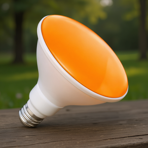 หลอดไฟ LED พาร์ 38 15w สีส้ม แสงวอร์มไลท์ ใช้ได้ทั้งภายในและภายนอกอาคาร - Product Image 3