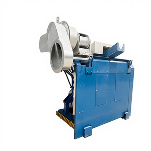 فرن صهر كهربائي بالحث ذو تردد متوسط لصهر الحديد بهيكل فولاذي من الشركة المصنعة في الصين - Product Image 1