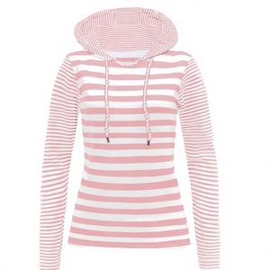 Colección Primavera Verano Sudadera con Capucha para Mujer, Holgada, de Manga Corta, con Cierre, 100% Algodón, Tejida, con Estampado Frontal - Product Image 1