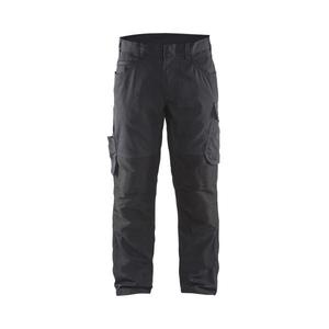 BLAKLADER - 149513309998C58 Pantalones de servicio con Sstretch Black/Dark Gray-EAN 7330509555545 PANTALONES DE TRABAJO CARGO - Product Image 1