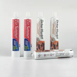 Fabricantes al por mayor tubos de pasta de dientes de plástico ABL embalaje de tubo impreso personalizado