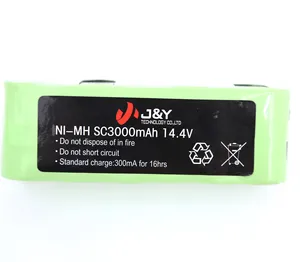 Infinuvo 3000mAh 14.4v Battery for CleanMate 365 QQ1, QQ2 Basic,QQ2L, QQ-2L, QQ-2 LT and QQ2 Plus Robotic Vacuums