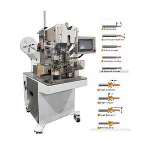 Bornes d'insertion de bouchon d'étanchéité étanche bloc insertion machine à sertir coupe-fil et borne à sertir - Product Image 6