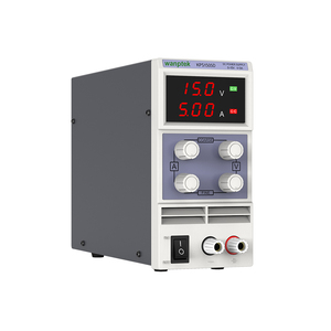 WANPTEK 15V 5A panca alimentazione variabile regolabile, LED a 3 cifre, riparazione, laboratorio, DESIGN, scuola, placca, carica, KPS1505D - Product Image 1
