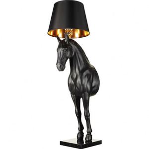 Bán buôn hiện đại Bắc Âu Retro ngựa dẫn đèn sàn bài đèn lồng cho sảnh khách sạn biệt thự Hall & Loft trang trí nội thất Denmark phong cách - Product Image 6