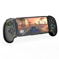 Contrôleur de jeux mobiles pour Switch Android IOS PC avec Joystick à effet Hall No Drift RGB Lighting Turbo Wired Wireless Mode