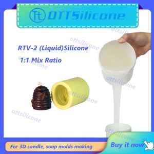 Campione libero di latta di Silicone di gomma/prezzo di gomma di Silicone per la roccia di calcestruzzo stampo Making/materiale grezzo in gomma di Silicone - Product Image 3