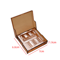 Offre Spéciale : Boîte de Rangement Rectangulaire Multifonctionnelle en Plastique PS pour Ampoules Médicales Jetables de 1 ml, Anti-Lumière, Multi-Spécifications, pour Injections