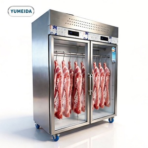<span class=keywords><strong>Vitrina</strong></span> Refrigerada Industrial para Carne con Puerta de Vidrio, Diseño de Fácil Limpieza para Uso en Tiendas de Carne Halal - Product Image 2