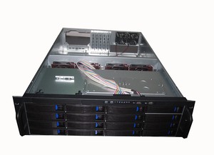 16 Bay Hot Swap Máy Chủ Trường Hợp 3U 3316 Rackmount Máy Tính Trường Hợp Máy Chủ Rack Cho Dữ Liệu Lưu Trữ - Product Image 2