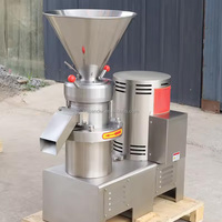 Broyeur à colloides automatique commercial professionnel pour la fabrication de pâte de sésame et de beurre de cacahuètes