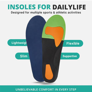 Plantar Fasciitis Insoles Orthopedic <b>Inserts</b> <b>for</b> Flat Feet Arch Support Fatigue Lower Back Pain Relief Non Odor Foam Cup Support - Product Image 4