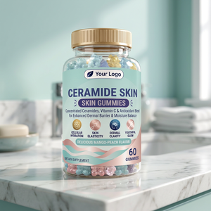Bonbons végétaliens à la pectine de fruits, saveur baies naturelles, à base d'acide hyaluronique, à croquer, pour une routine de beauté quotidienne - Product Image 4