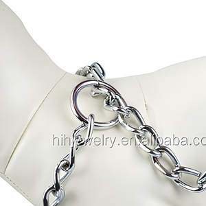 Venta caliente 9mm Acero inoxidable Metal Doberman <span class=keywords><strong>Cachorro</strong></span> <span class=keywords><strong>Perro</strong></span> Cadena Collares Correas - Product Image 6