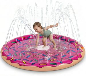 Aspersor de Agua en Forma de Donut de 60 Pulgadas, 3 en 1, para Niños Pequeños, Juegos Acuáticos de Verano en el Patio Trasero - Product Image 2