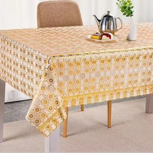 High Quality Various Sizes Eco Friendly <strong>PVC</strong> <strong>Table</strong> <strong>Cloth</strong> Easy to Clean Vinyl Rectangle Plastic Tablecloth - Product Image 4