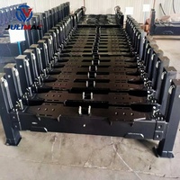 Pieds de soutien hydrauliques avec patins en acier pour grue articulée, camion, machine de levage, système de support d'équilibre