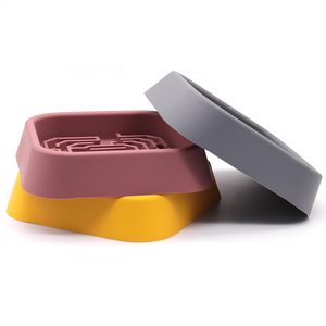 2026 New Non Slip Anti Gulping Silicone Dog Bowl & Lick <b>Mat</b>, Custom Silicone Suction Cup Dog Bowl, Factory Wholesale - Product Image 3