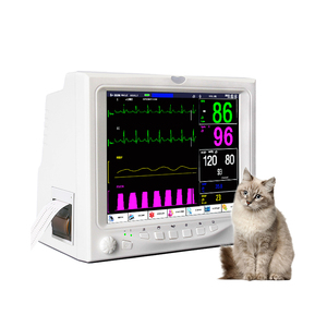 Hot Bán Thú Y màn hình tốc độ cao CPU đa Thông số ECG Resp NIBP SpO2 PR Temp thú y giám sát thiết bị - Product Image 5