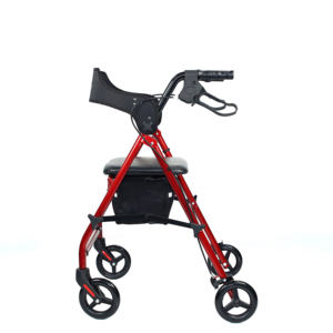 וולקר פלדה קלה וולקן פלדה עם מושב ובלמים יד ארבעה גלגלים רולר ווקר מניידות - Product Image 2