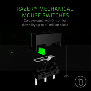 Souris de jeu filaire ergonomique pour ordinateur portable PC, souris de jeu silencieuse RGB pour bureau, performance USB 5G 16000 DPI, Razer Deathadder - Product Image 2