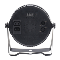 Projecteur LED 100W pour discothèque, DJ, théâtre, mariage, scène, DMX512, 18 LED 10W 4-en-1, éclairage de fête disco pour boîte de nuit, lampes RGB