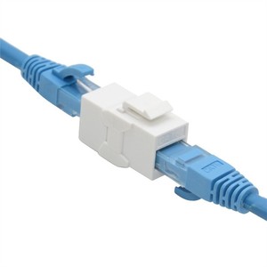 Rj45 không được che chở nhựa nữ để nữ <span class=keywords><strong>Coupler</strong></span> CAT5e <span class=keywords><strong>CAT6</strong></span> Cáp Extender - Product Image 2