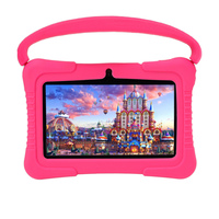 Nouvelles Tablettes Android 10 pour Enfants de 7 Pouces, 2 Go de RAM, Quad Core A133, avec Étui de Protection Sécurisé