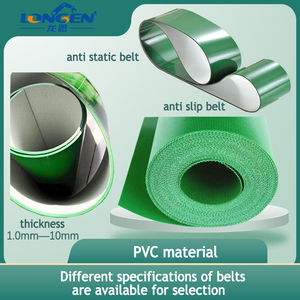 Convoyeur à bande verte en PVC de haute qualité à prix avantageux LONGEN pour ligne d'assemblage, services de personnalisation disponibles - Product Image 6