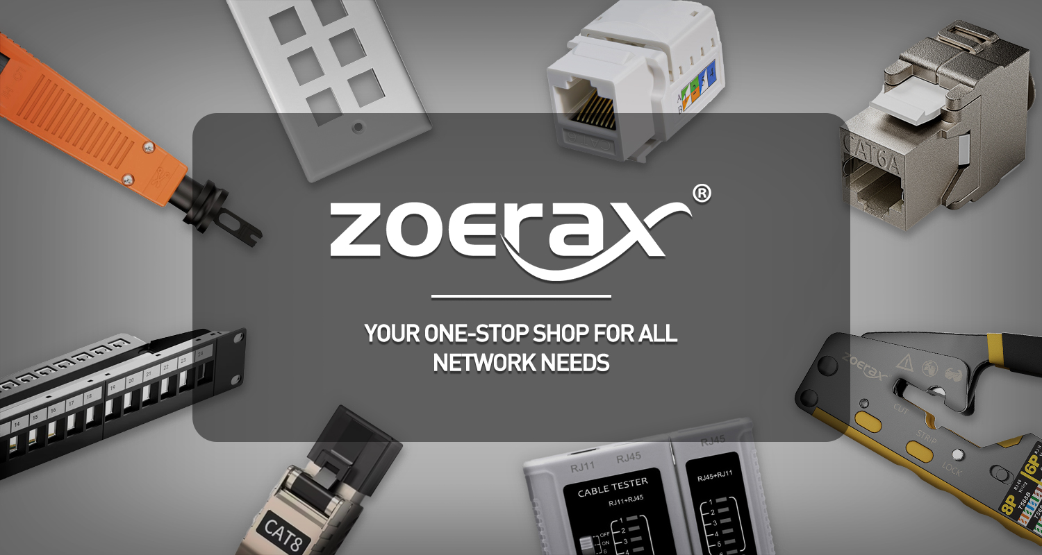 Zoerax 180° Network Module Wire Cutter - Efficient Termination