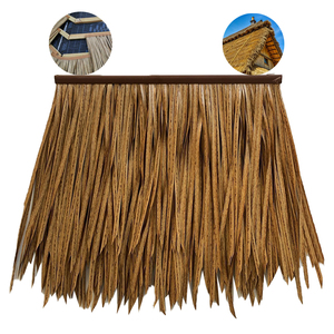 PVC mô phỏng lợp mái tranh để sử dụng ngoài trời vật liệu chống thấm để xây dựng biệt thự khách sạn công viên - Product Image 1