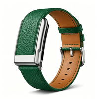 Bracelet de montre en cuir véritable tendance pour Whoop 5.0, bracelet sport de luxe en cuir pleine fleur