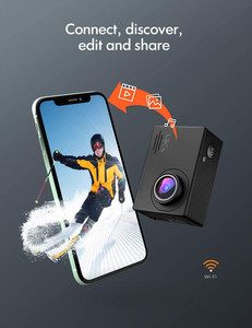 2024 Top bán của nhà sản xuất không thấm nước Wifi điều khiển từ xa dưới nước thể thao 4K hành động máy ảnh - Product Image 2