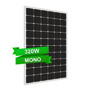 Panneau Solaire 300 W 36V 300 watt 310W 330W 350 Watt 360W 24V 30V Monocrystalline tùy chỉnh cho Máy bơm nước được sử dụng