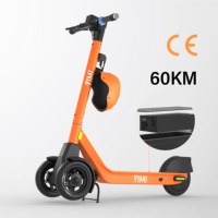 YIMI Trottinette Électrique Partagée à 3 Roues pour Entreprises de Location, Recharge Sans Fil, Trottinette Adulte avec GPS, Étanche, Batterie Amovible, Idéale pour Startups