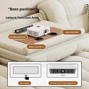 ชุดโซฟาปรับเปลี่ยนรูปแบบได้อัจฉริยะ Lawrence Space Capsule Zero-Wall รุ่น 2515 หุ้มด้วยผ้ากำมะหยี่ #   ดีไซน์ประหยัดพื้นที่ แบบยืดหดได้โดยไม่ต้องกัดกร่อนผนัง - Product Image 4
