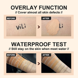 2025 tư nhân thấp moq kiểm soát dầu lâu dài mới đến không thấm nước Kem che khuyết điểm mờ của phụ nữ nền tảng - Product Image 3