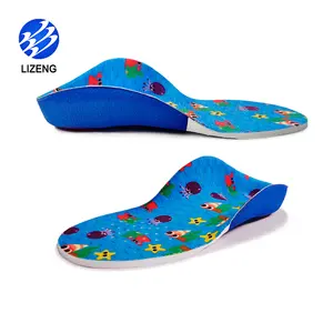 3D Children Orthopedic Shoes Sole Insoles Arch Support Insoles For Baby Orthopedic Flat Fee