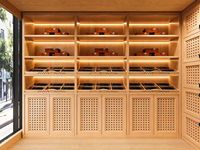 Humidor mobile pour cigares, en bois de cèdre, avec contrôle de la température et de l'humidité, éclairage LED, design personnalisable, pour hôtels, clubs, boutiques
