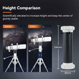 Svbony Astronomical Observatory Height Extension Tripod 3/8-16unc 24cm Incremental For Sv225 Telescope Mount - Product Image 2