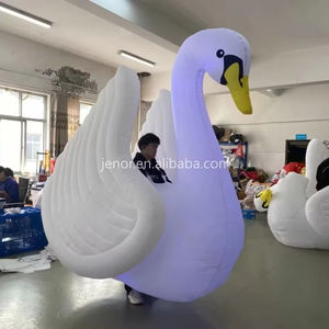 Costume de cygne <span class=keywords><strong>gonflable</strong></span> Flamingo <span class=keywords><strong>gonflable</strong></span> Jenor Parade pour la performance - Product Image 5