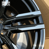 Rueda de Aleación de Aluminio Forjada de 20 y 22 Pulgadas, 5*112 5*120 PCD, Estilo Original OEM, Nueva, 25 mm, para
